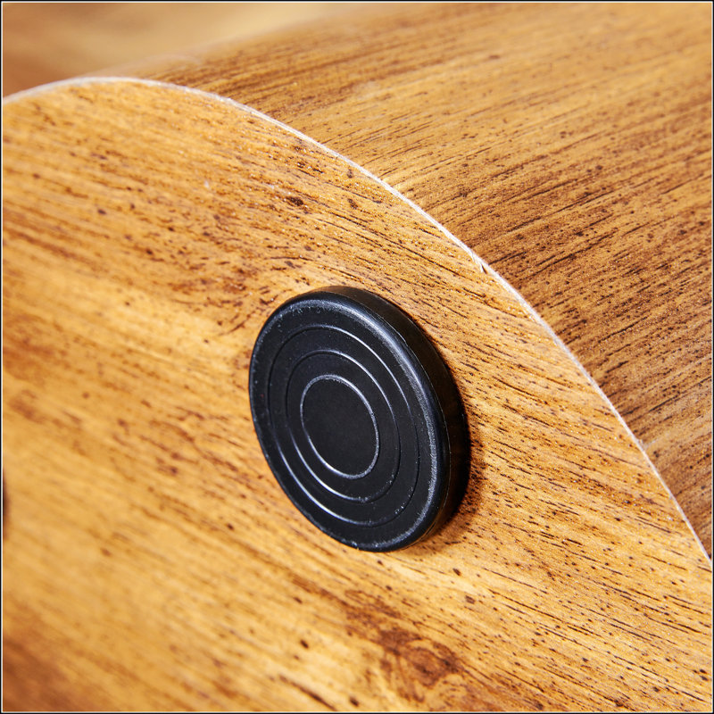 Table cylindrique polyvalente avec motif à motifs pour divers intérieurs