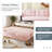 Lozena Boneless 79'' Convertible Corduroy Sleeper Sofa Bed, 15'' Thick Full-Size Compression Mattress Couch-470871963