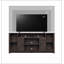 Console de 64 po pour téléviseur de 70 po ou moins, aucun assemblage requis, finition whisky-177036056