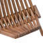 Chaise pliante en bois