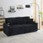 80-Inch Two-In-One Pull-Out Sofa With Foldable Reclining, Cup Holder, And Pillow For Versatile Living Room Comfort-1773351621