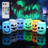 Halloween Flameless Votive Candles Colour Changing with Remote Timer