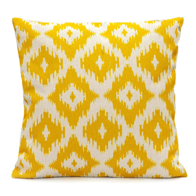 Indoor / Outdoor Ikat Square Cushion