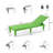 Nestl Waterproof, Lightweight, and Adjustable Outdoor Polyresin Chaise Lounge Chair Set-128015116-128761119