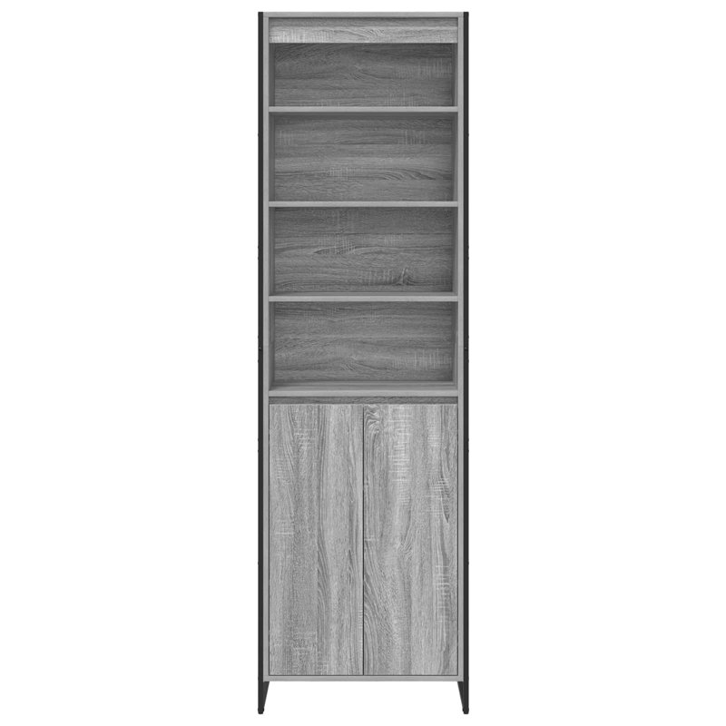 60cm Sideboard, Grey Sonoma