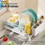 1 Tier Kitchen Dish Drainer Rack