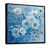 Toile avec cadre flottant noir