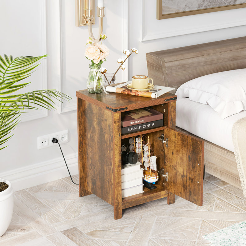 Antrell 14.96'' W Nightstand, Brown