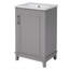 Meuble-lavabo simple 20 po avec plateau Makayla-1926456542
