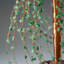 Genuine Green Aventurine Gemstone Willow Tree On Fluorite Base