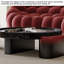 Table basse en marbre de style italien