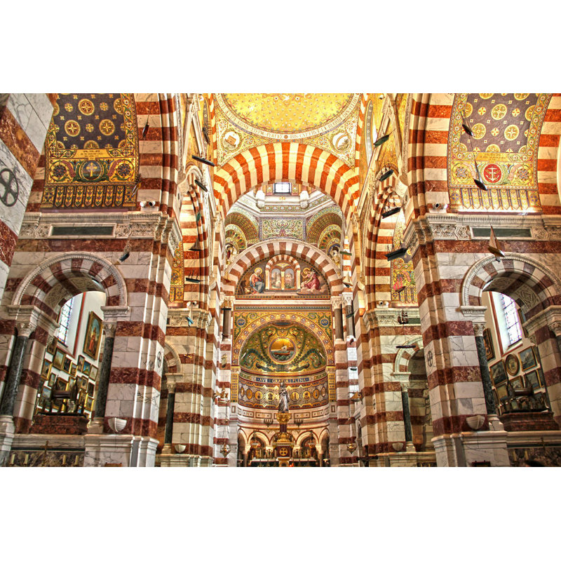 Notre Dame de la Garde, H 8 po x l 12 po