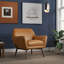 Fauteuil en cuir