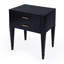 Kai Black 2 Drawer Nightstand-233068878