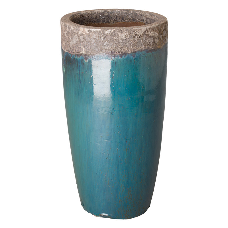 Hunziker Handmade Ceramic Pot Planter, 34" H x 18" W x 18" D