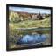 Paysage champêtre dans un paysage d'automne, reproduction d'art sur toile-645491392-645491405