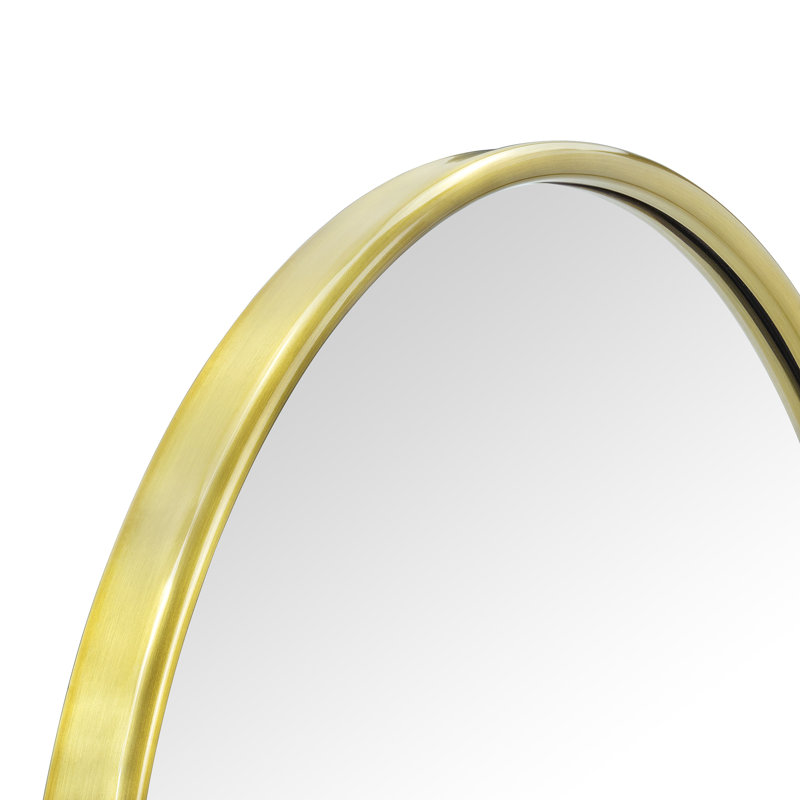 Miroir de salle de bain, 30 po x 20 po, Or brossé