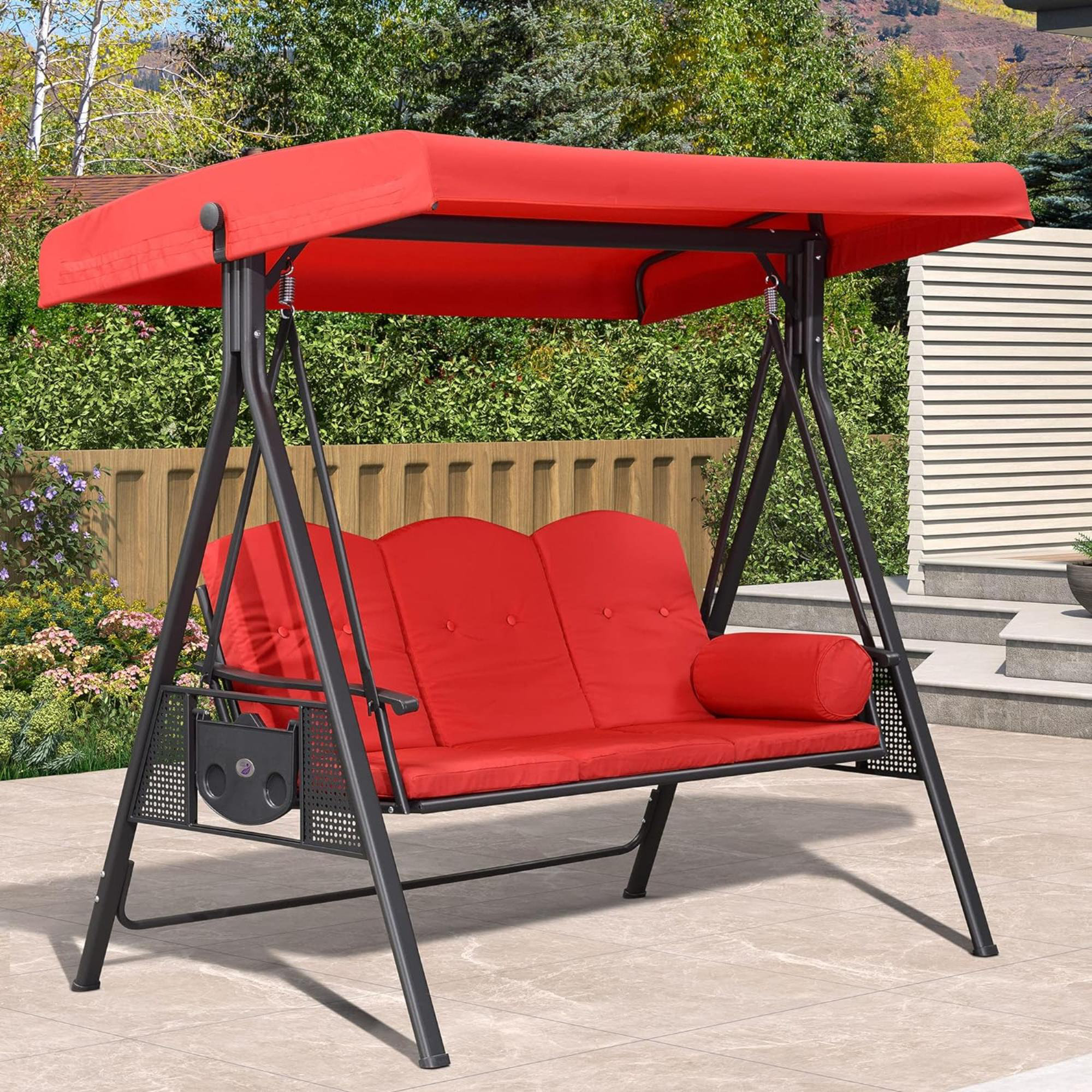 Wildon Home® Dieguez Porch Swing with Canopy | Wayfair