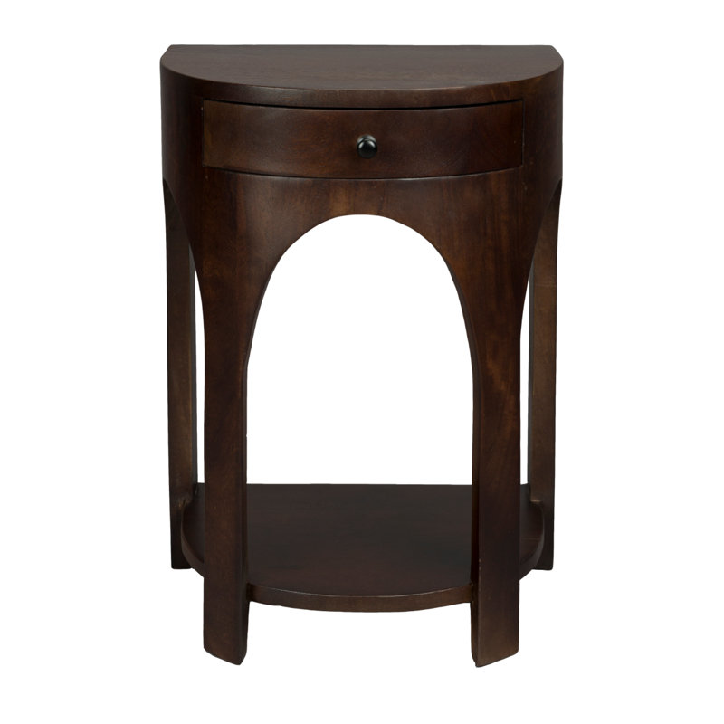 Solid Wood End Table