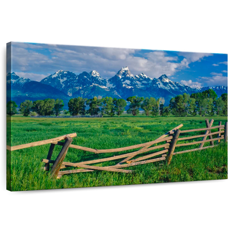 Alvord Rustic Mountain, 34" H x 51" W