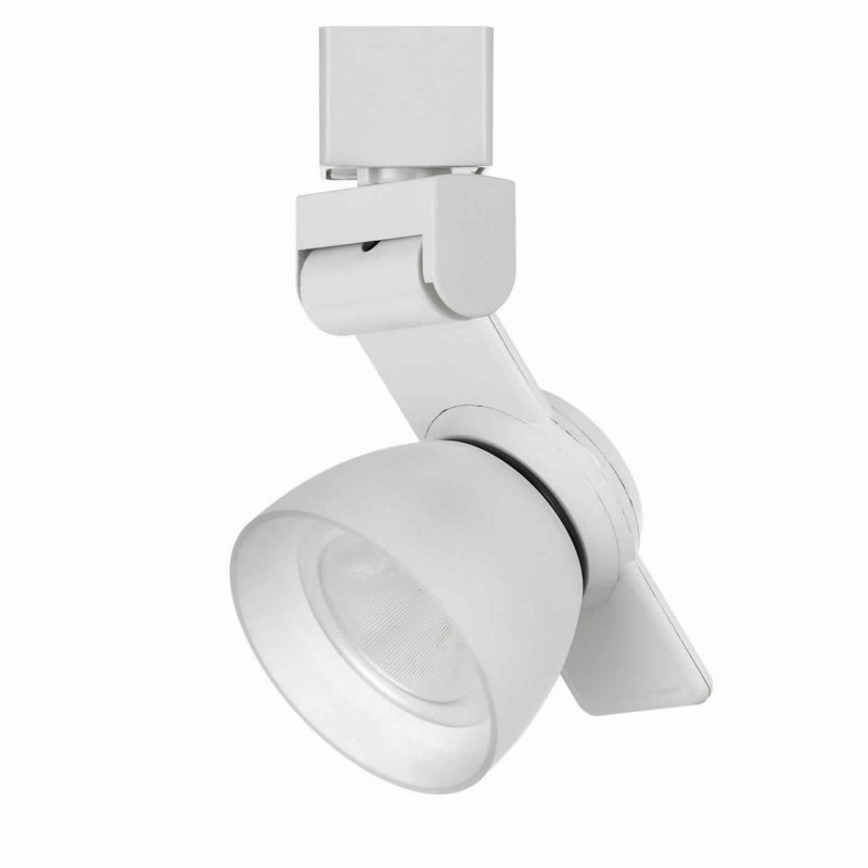 LED Track Head, 10W, Frosted Orange, White
