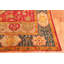Geometric Antique Turkish Oushak Rug