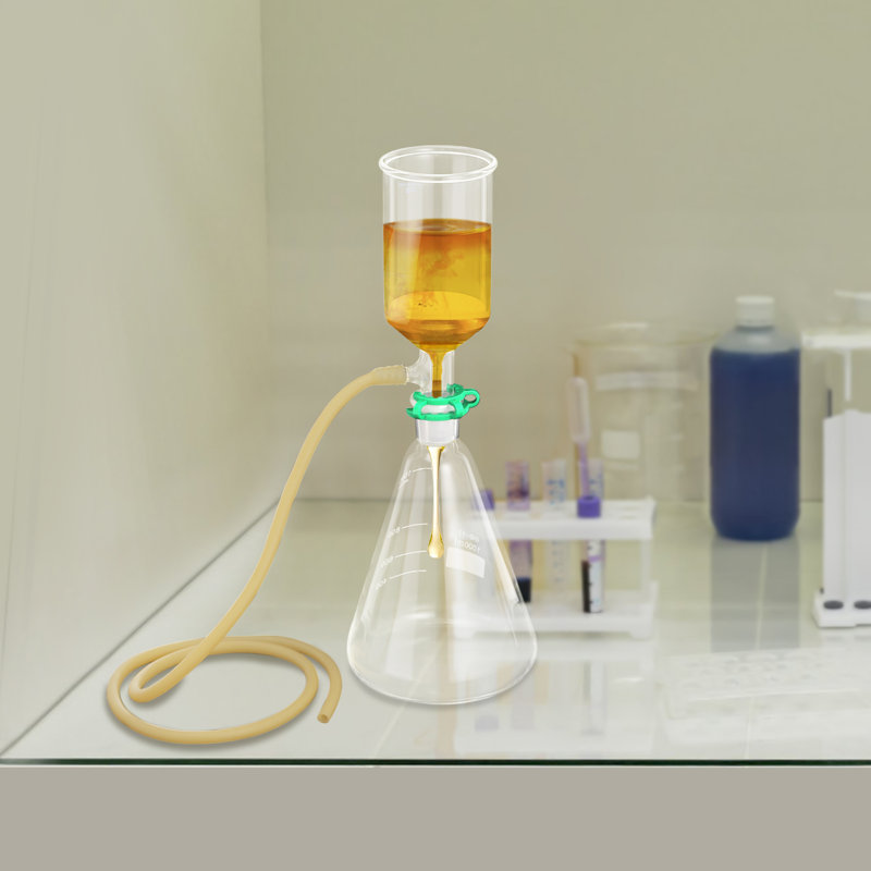 Funnel Filtering Kit With Filter Bottle and Funnel