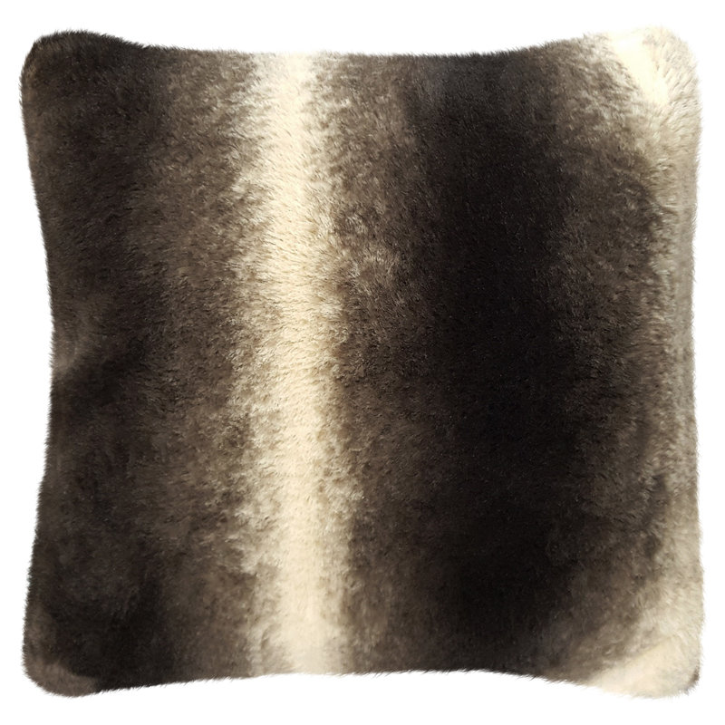 Lindfield Animal Print Square Euro Cushion, Brown