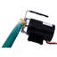 DC 12 volts 1 / 10HP 330GPH alimenté par batterie mini pompe à eau de transfert de puisard électrique portative avec boyau d'arrosage noir