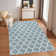 Coll Abstract Machine Printed Area Rug