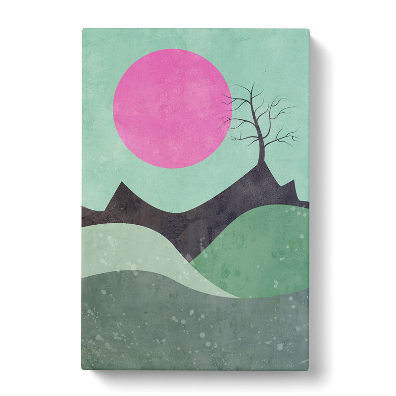 Modern Landscape - Wrapped Canvas Painting, 91cm H x 60cm W x 3cm D