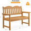 Banc de jardin extérieur pour 2 personnes-607536320