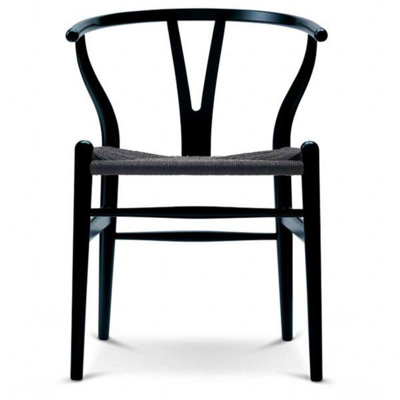 Baruti Wooden Wicker Dining Chair