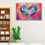 Chromatic Heartbeat Fusion Wall Art-1862284092-1862284094