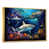 Gold Floater Framed