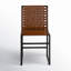 Chaise en cuir véritable Augusta-942532539