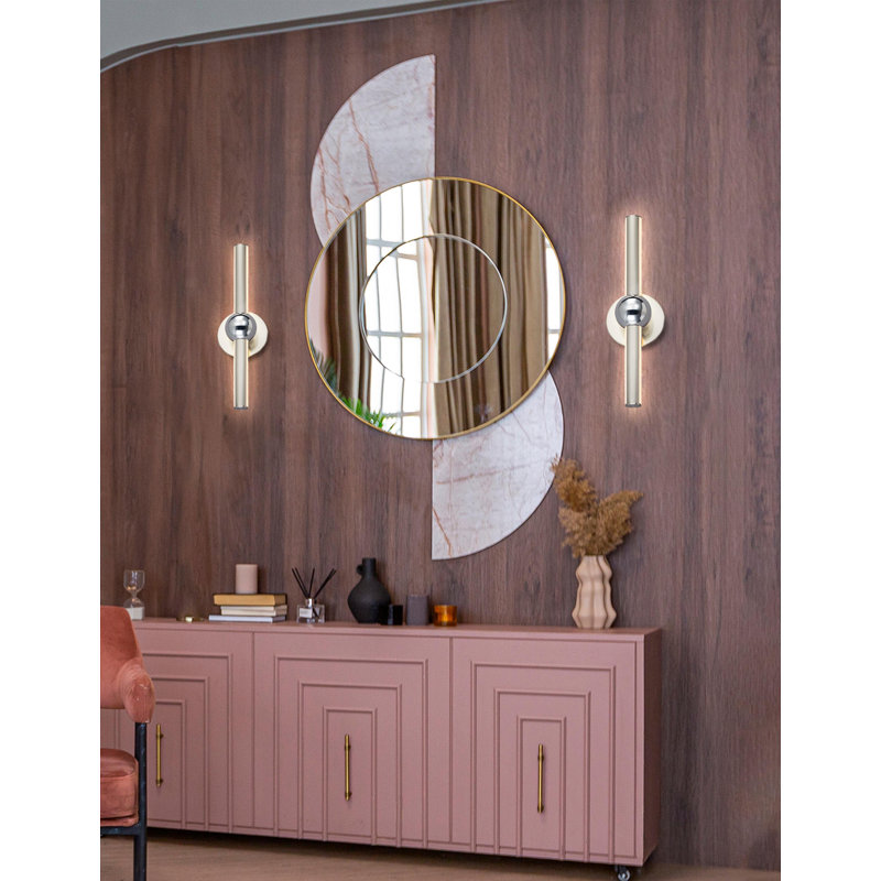 4 - Light Dimmable LED Bath Bar, 5" H x 19.75" W x 4.5" D