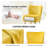 Accent Side Chair With Gold Legs-558270920