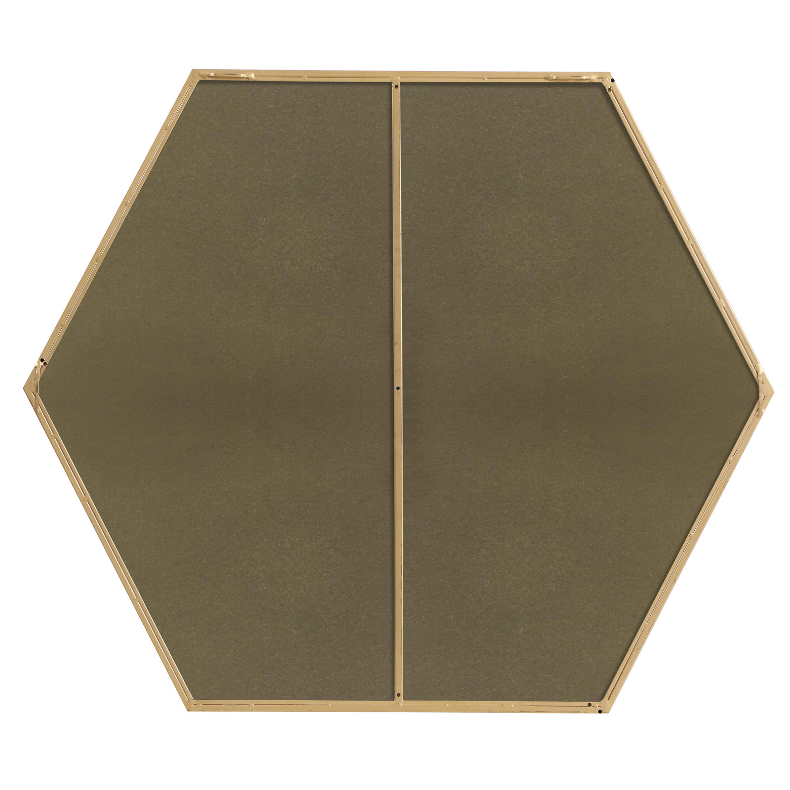 Sabine 41" Accent Mirror, Brass, 40" x 30"