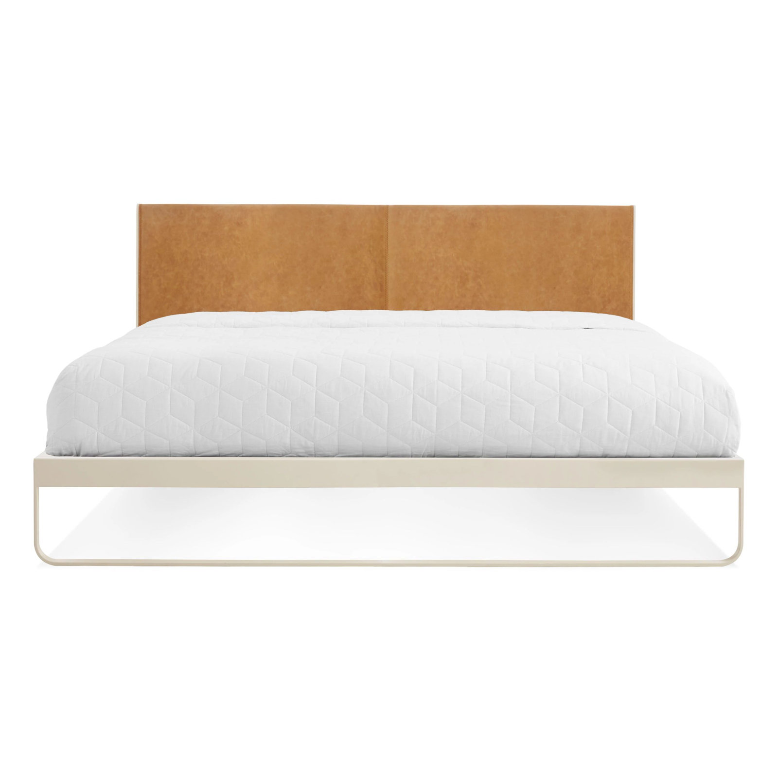Me Time Genuine Leather Bed, King