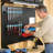 8-Pack Metallic Magnetic Tool Holder Strip