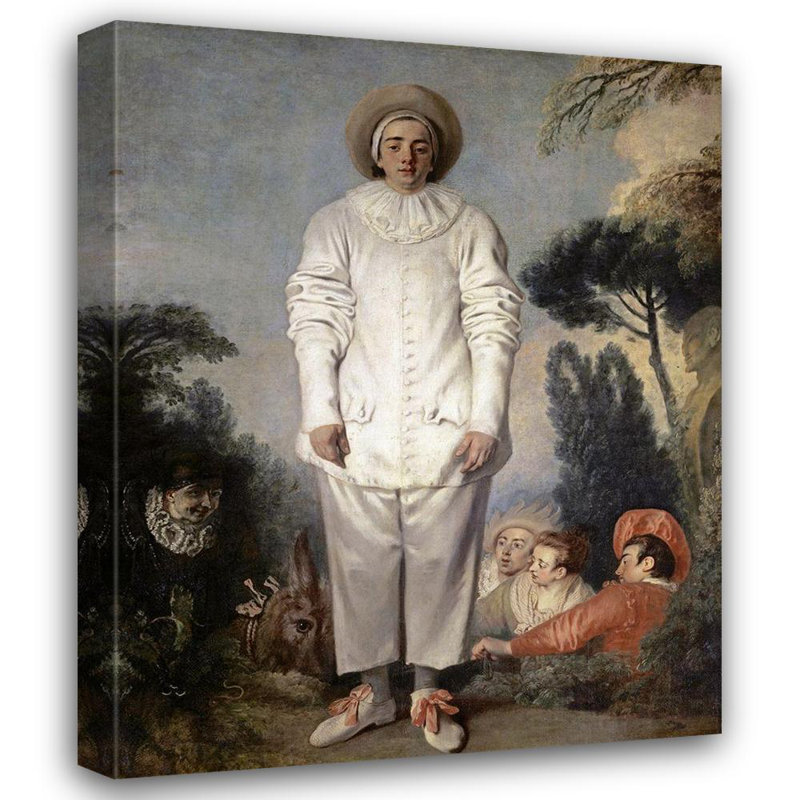 Toile tendue, Jean, Antoine, Canora Gray, H 34 po x l 28 po