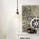 Frenchie 1 - Light Black Single Pendant