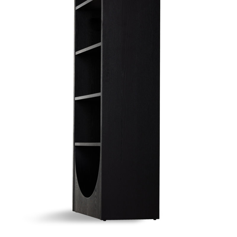 Higgs Bookcase, Brushed Ebony