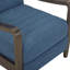Push Back Recliner With Wooden Arms