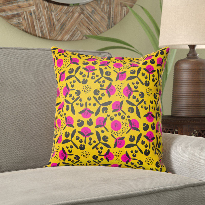 Divisadero Floral Square Cushion Cover, 50 x 50cm