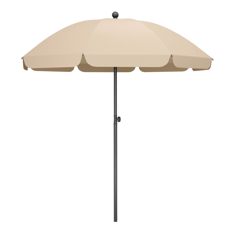 Balcony Parasol, 210cm H x 175cm W x 175cm D, Beige