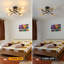 4-Light 40cm Simplicity Semi Flush Mount Light