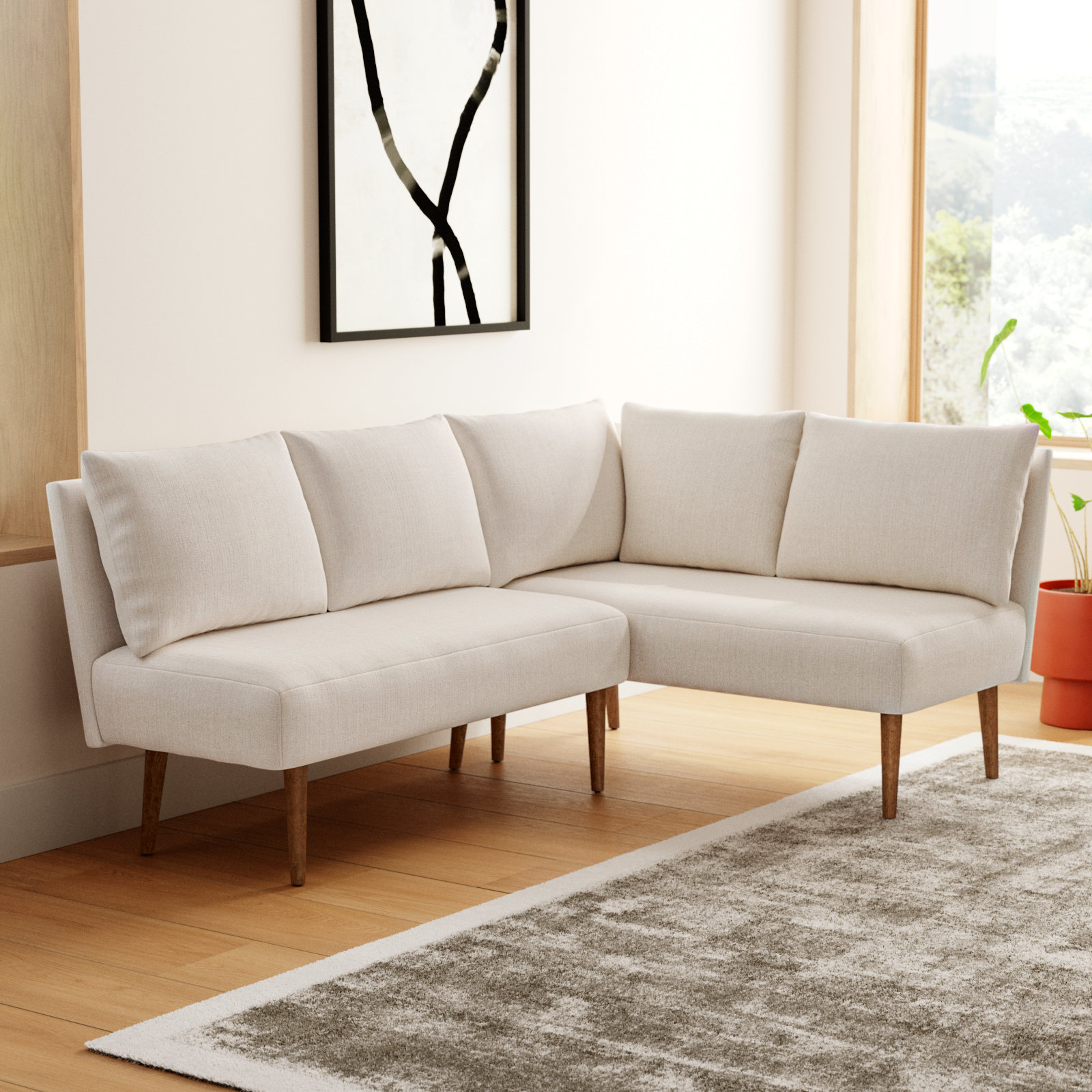 Nalaya 2-Piece Dining Banquette