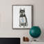 «Love and Husky», toile encadrée de qualité supérieure - prête à être accrochée-1125024543-1125024512